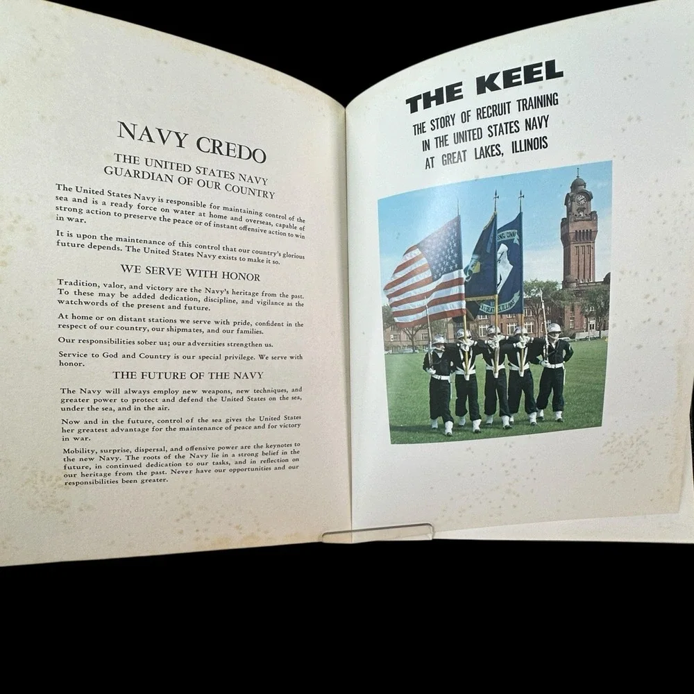 Keel Naval Training Center Recruit Training Command Great Lakes IL 1966 Comp 740